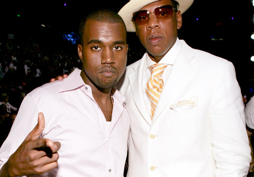 Jay-Z och Kanye West spelar in album ihop
